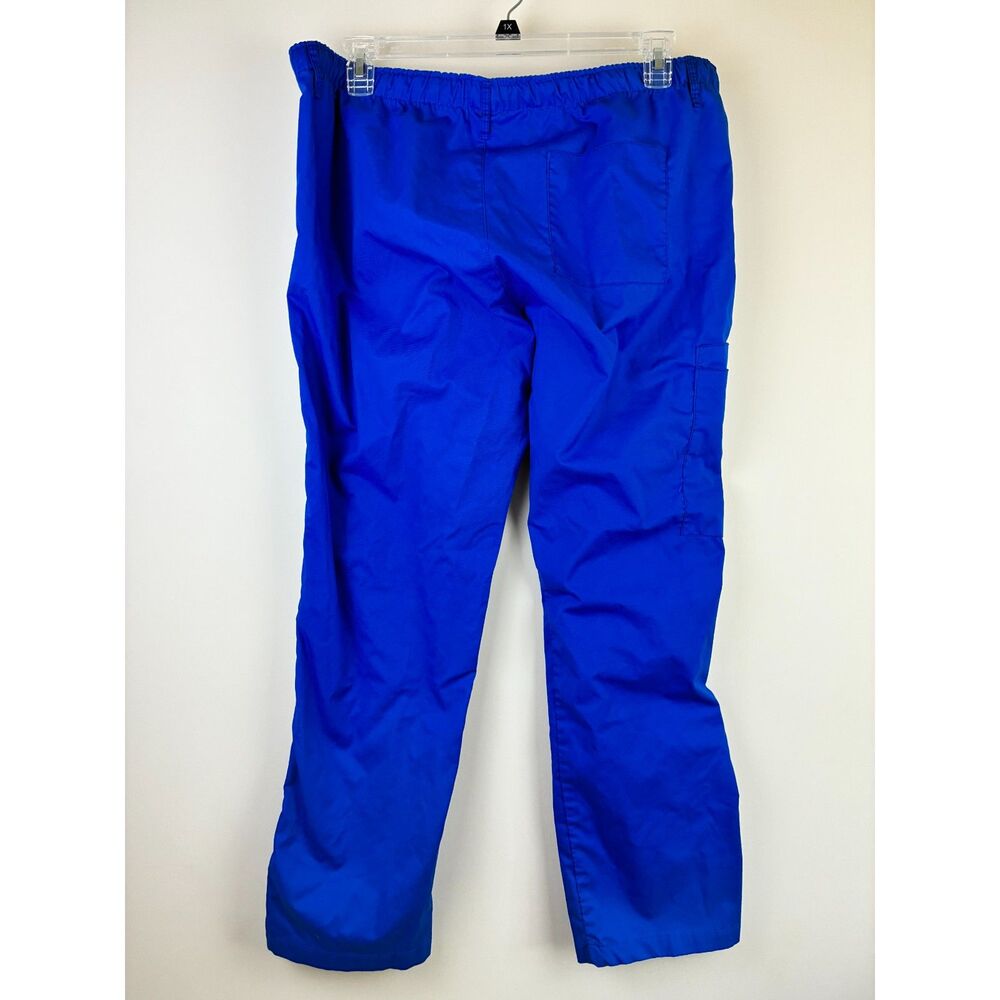 NWOT WonderWink WonderWork Women's Classic Fit Scrub Pants, Royal Blue - Size XL